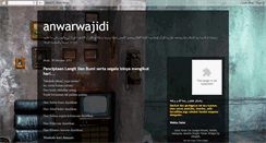 Desktop Screenshot of anwarwajidi.blogspot.com