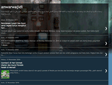 Tablet Screenshot of anwarwajidi.blogspot.com