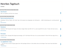 Tablet Screenshot of henrikeheiland.blogspot.com