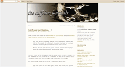 Desktop Screenshot of caffeinejournals.blogspot.com