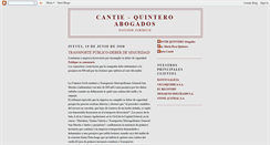 Desktop Screenshot of cqabogados.blogspot.com