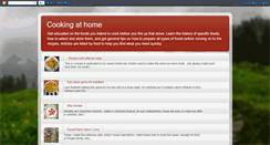 Desktop Screenshot of cookingathom.blogspot.com