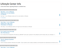 Tablet Screenshot of lifestyle-center-info.blogspot.com