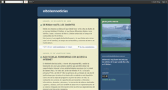 Desktop Screenshot of elbolsonnoticias.blogspot.com