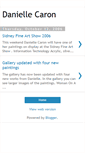 Mobile Screenshot of danielle-caron.blogspot.com