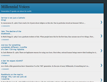 Tablet Screenshot of millennialvoice.blogspot.com