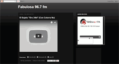 Desktop Screenshot of fabulosafm.blogspot.com