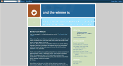 Desktop Screenshot of andthewinneris.blogspot.com