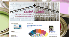 Desktop Screenshot of casinha-linda.blogspot.com
