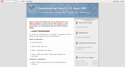 Desktop Screenshot of championnatmajor.blogspot.com