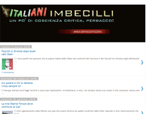 Tablet Screenshot of italianimbecilli.blogspot.com