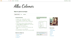 Desktop Screenshot of albacolomerserra.blogspot.com