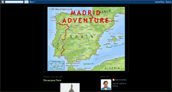 Desktop Screenshot of madridadventure.blogspot.com