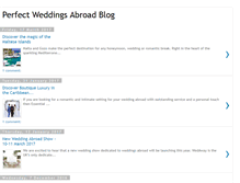 Tablet Screenshot of perfectweddingsabroad.blogspot.com