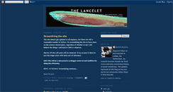 Desktop Screenshot of lancelet.blogspot.com