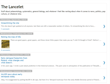 Tablet Screenshot of lancelet.blogspot.com