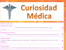 Tablet Screenshot of curiosidadmedicafusm.blogspot.com