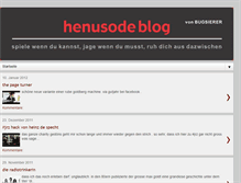 Tablet Screenshot of henusodeblog.blogspot.com