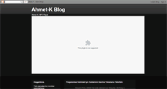 Desktop Screenshot of ahmetk68.blogspot.com