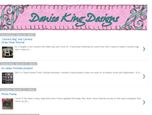 Tablet Screenshot of denisekingdesigns.blogspot.com