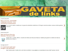 Tablet Screenshot of gavetadelinks.blogspot.com