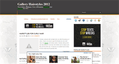 Desktop Screenshot of latestgalleryhairstyles.blogspot.com