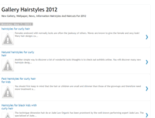 Tablet Screenshot of latestgalleryhairstyles.blogspot.com