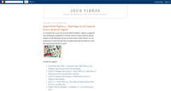 Desktop Screenshot of jeux-videos-news.blogspot.com