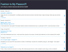 Tablet Screenshot of fashionandbeautypassion.blogspot.com