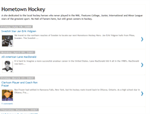 Tablet Screenshot of hometownhockey.blogspot.com