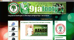 Desktop Screenshot of 9jafooty.blogspot.com