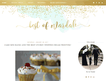 Tablet Screenshot of bestofwardah.blogspot.com