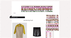 Desktop Screenshot of kathastrophee.blogspot.com