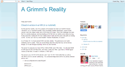 Desktop Screenshot of agrimmsreality.blogspot.com