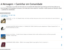 Tablet Screenshot of mensagemmedancelhe.blogspot.com