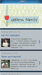 Mobile Screenshot of adamsfamilytx.blogspot.com