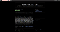 Desktop Screenshot of dragkingnovelist.blogspot.com