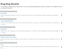 Tablet Screenshot of dragkingnovelist.blogspot.com