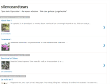 Tablet Screenshot of malhus-silenceandtears.blogspot.com