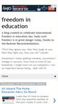 Mobile Screenshot of freedomineducationunderthreat.blogspot.com