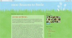 Desktop Screenshot of my1000reasons.blogspot.com