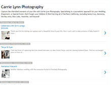 Tablet Screenshot of carrielynnphotography.blogspot.com