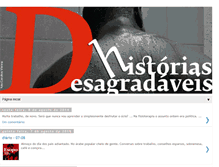 Tablet Screenshot of historiasdesagradaveis.blogspot.com