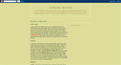 Desktop Screenshot of curing-hives.blogspot.com