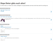 Tablet Screenshot of dispodieter.blogspot.com