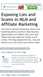 Mobile Screenshot of mlm-lies-exposed.blogspot.com