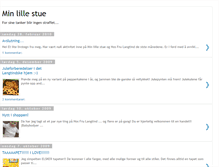 Tablet Screenshot of minlillestue.blogspot.com