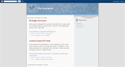 Desktop Screenshot of piainsurance.blogspot.com