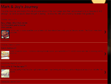 Tablet Screenshot of markandjoysjourney.blogspot.com