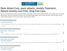 Tablet Screenshot of panicattackcurenow.blogspot.com